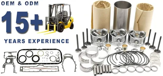 Manufacturers Supplier Engine Auto Parts Forged Piston Pump Set Pistons Rings Liner Kit 12010-44G02 for Nissan